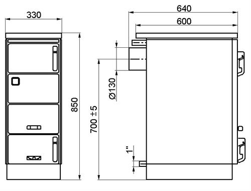 Teplovodní varný spotřebič VSP-9106 - bez trouby
