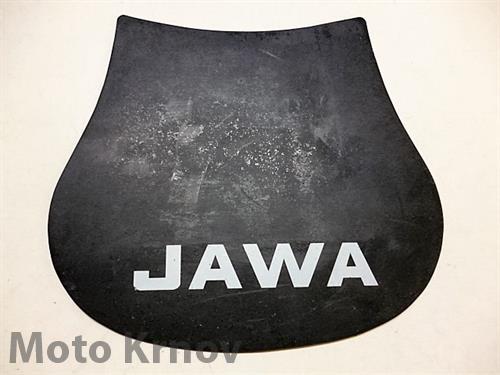 zástěrka blatníku - nápis JAWA ( UNI ) hladká
